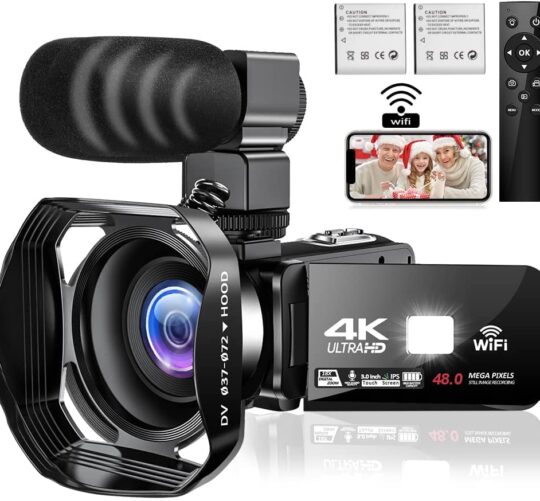 Beitragsbild Trending Video Artikel YinFun 4K billig Camcorder Videokamera - Gadget des Jahres für Low Budget Video